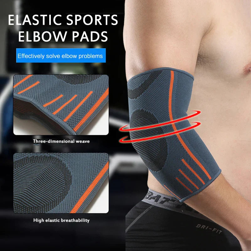1Pcs Elbow Support Elastic Fitness Elbow Protective Pad