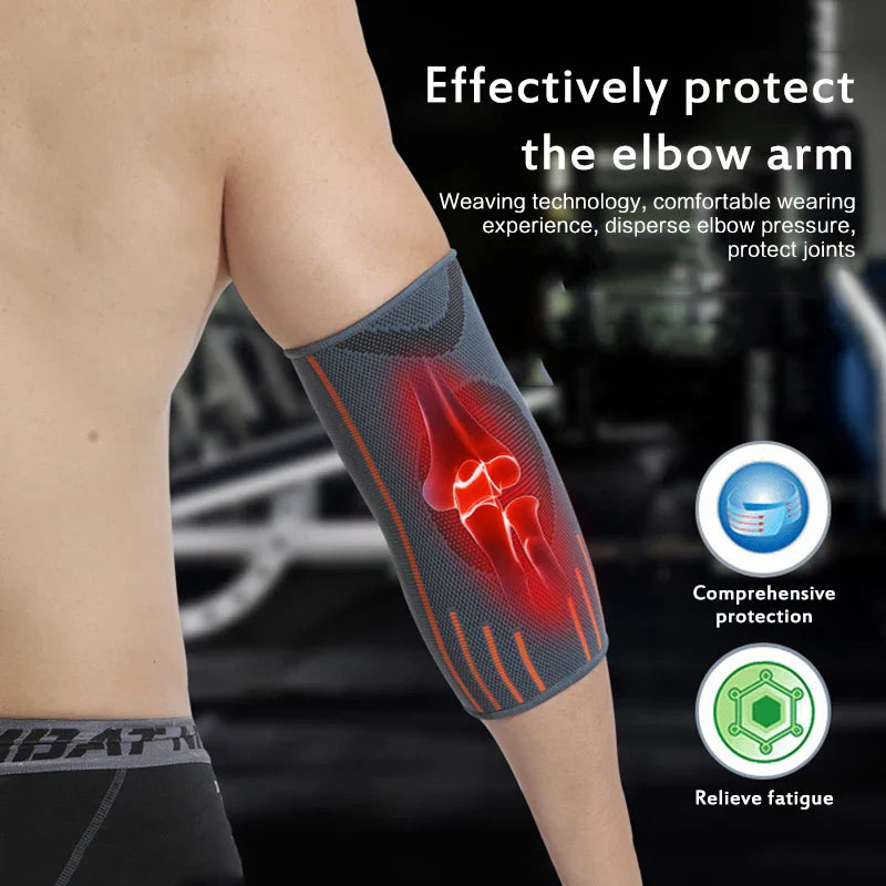 1Pcs Elbow Support Elastic Fitness Elbow Protective Pad