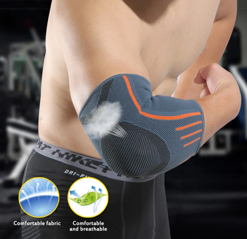 1Pcs Elbow Support Elastic Fitness Elbow Protective Pad