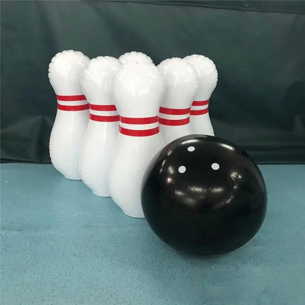 1Set Inflatable Bowling Set For Kids Adults Outdoor