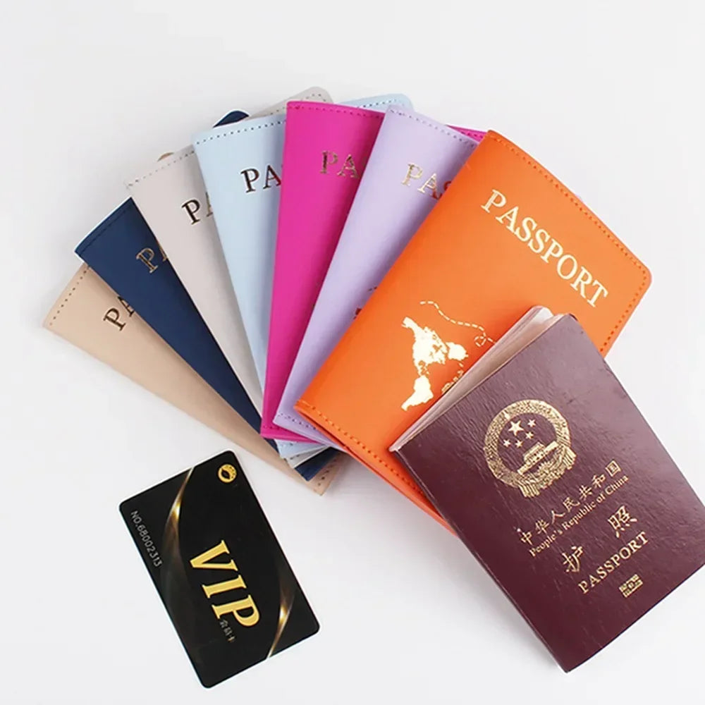 1Set PU Leather Flip Luggage Tag Light Soft