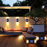 Solar Wall Lamp Outdoor Decoration Garden Courtyard Household