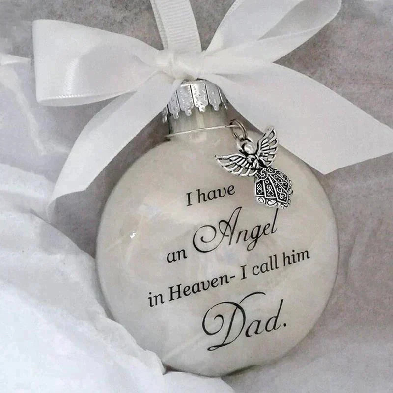 Christmas Ornaments Feather Ball - Angel In Heaven