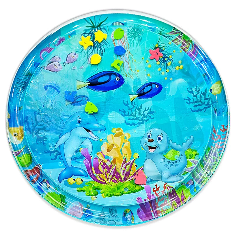 1pc 100cm Large Baby Playing Water Mat Dolphin