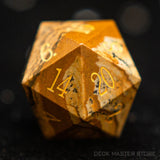 1pc 20 Sided D20 Dice Polyhedral Gemstone Various