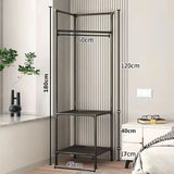 2/3 Layer Corner Coat Rack Multi-function Floor Standing