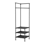 2/3 Layer Corner Coat Rack Multi-function Floor Standing