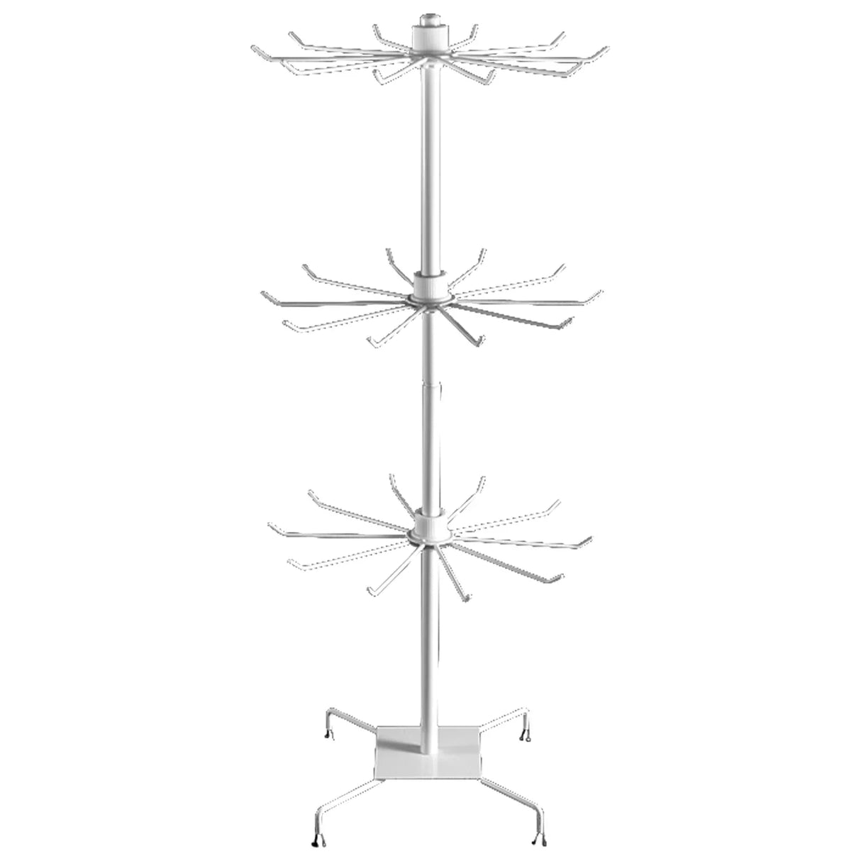 2/3 Layers Home Storage Bags Exhibition Display Stand