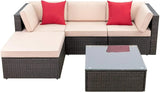 2/5 Pieces Patio Furniture Sets All Weather Outdoor