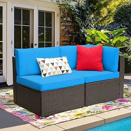 2/5 Pieces Patio Furniture Sets All Weather Outdoor