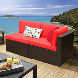 2/5 Pieces Patio Furniture Sets All Weather Outdoor