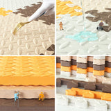 2.5CM Thick 30x30 Solid Color Baby Play Mat – Eco-Friendly Puzzle Carpet