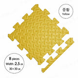 2.5CM Thick 30x30 Solid Color Baby Play Mat – Eco-Friendly Puzzle Carpet