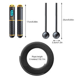 2 In 1 Professional Jump Rope Wire Cordless