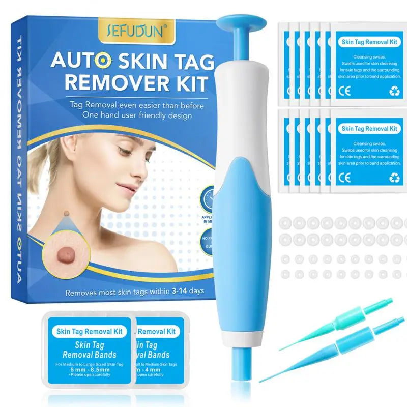 2 In1 Painless Auto Skin Tag Mole Wart