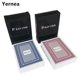 2 PCSSet Baccarat Texas Hold'em Plastic Waterproof Scrub