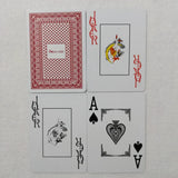 2 PCSSet Baccarat Texas Hold'em Plastic Waterproof Scrub
