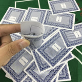 2 PCSSet Baccarat Texas Hold'em Plastic Waterproof Scrub