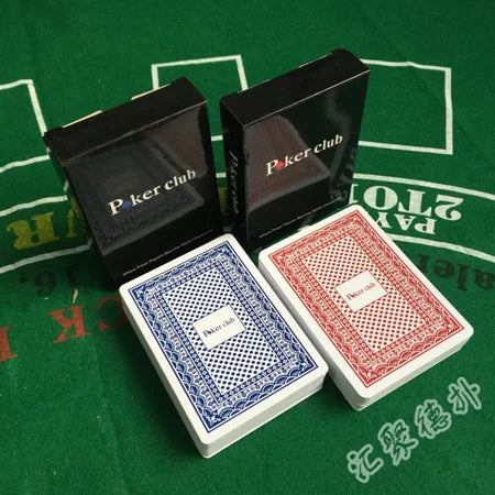 2 PCSSet Baccarat Texas Hold'em Plastic Waterproof Scrub