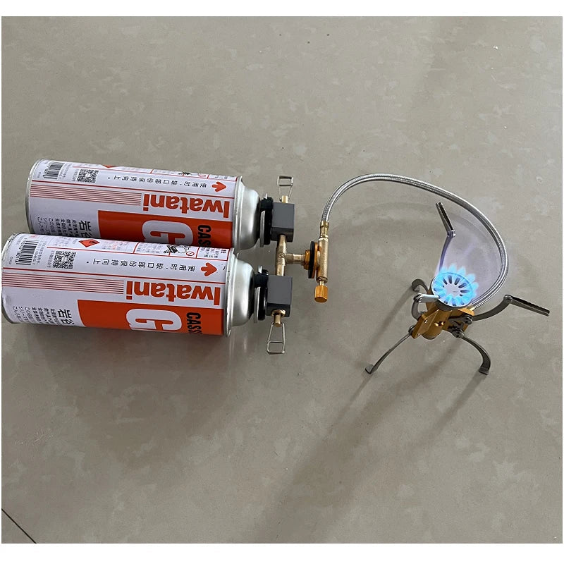 2 in 1 Butane Adapter Conversion Adapter Outdoor