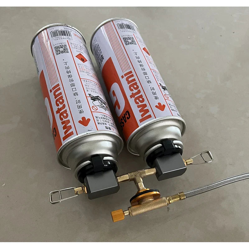 2 in 1 Butane Adapter Conversion Adapter Outdoor
