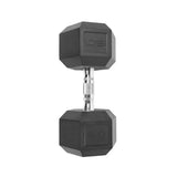 2 pack) Barbell, 45lb Coated Hex Dumbbell, Single