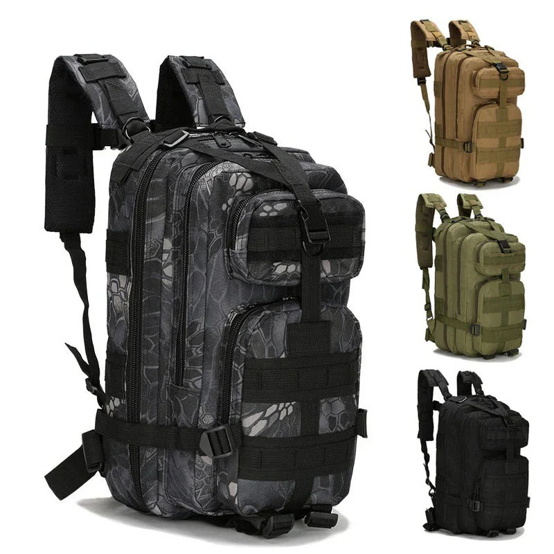 20-30L Men Women Camo Trekking Fishing Hunting Bag Travel Backpack