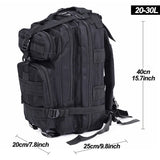 20-30L Men Women Camo Trekking Fishing Hunting Bag Travel Backpack