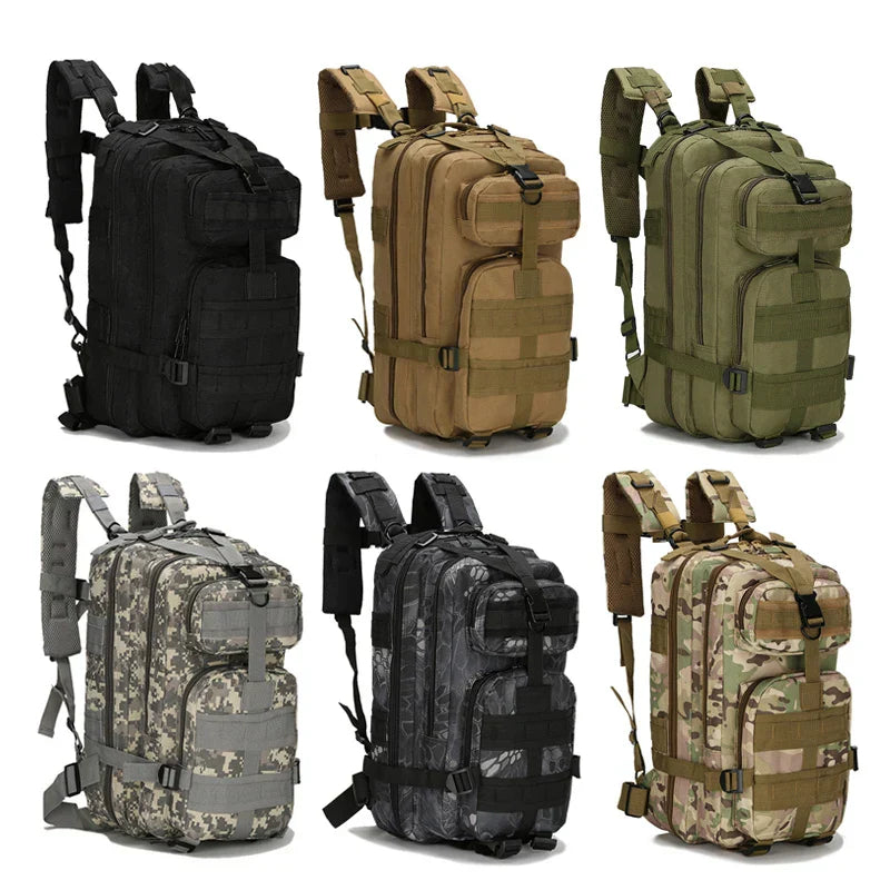 20-30L Men Women Camo Trekking Fishing Hunting Bag Travel Backpack