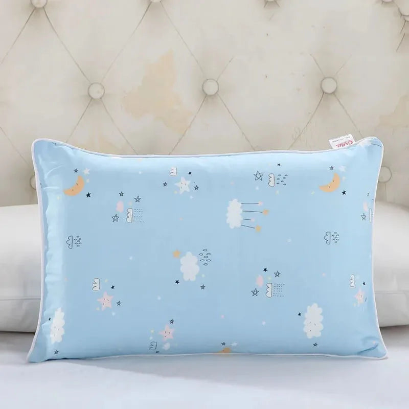 Colors 29x45cm Kids Pillow Case Cartoon Zoo Baby