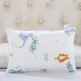 Colors 29x45cm Kids Pillow Case Cartoon Zoo Baby