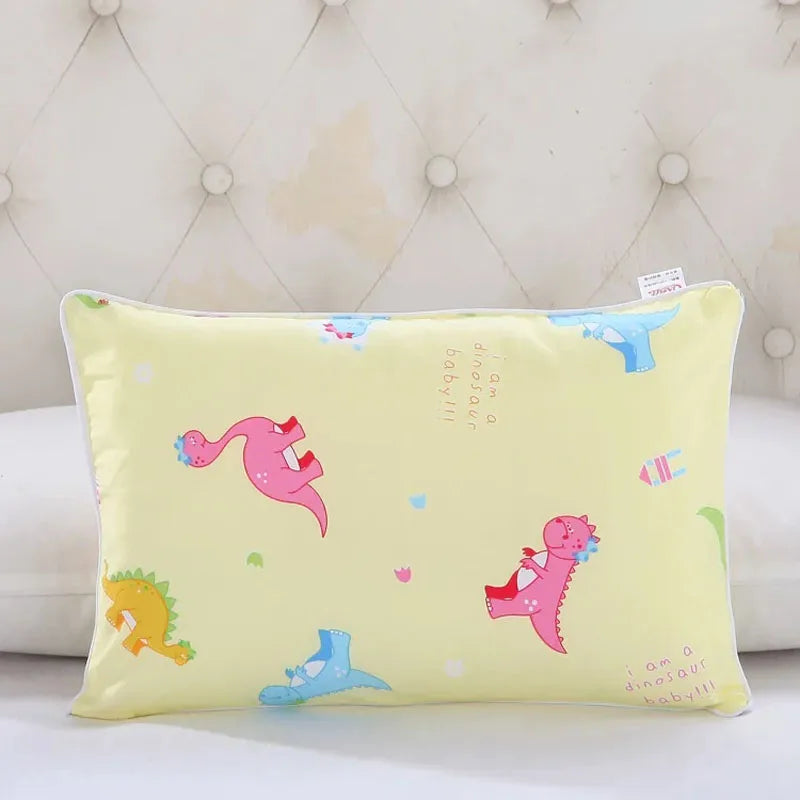 Colors 29x45cm Kids Pillow Case Cartoon Zoo Baby