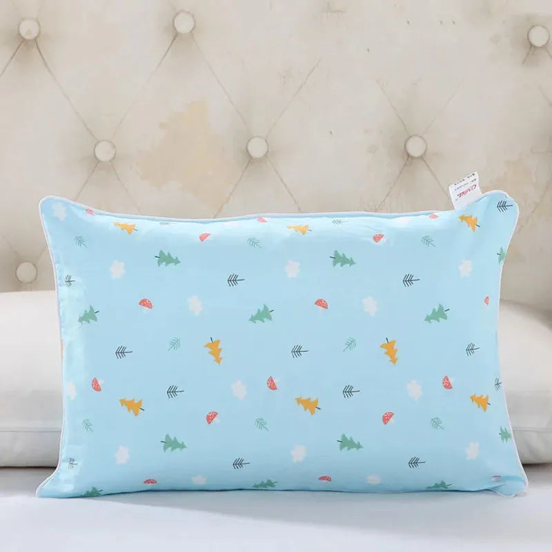 Colors 29x45cm Kids Pillow Case Cartoon Zoo Baby