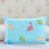 Colors 29x45cm Kids Pillow Case Cartoon Zoo Baby