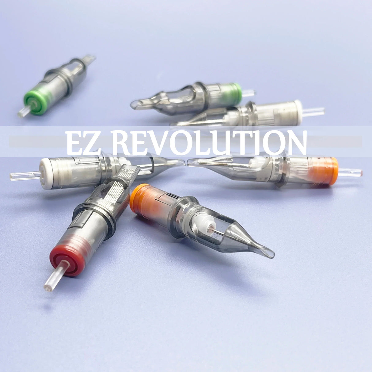 200 Pcs Mixed Lot EZ Revolution Cartridge Tattoo