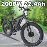 2000W Fat Tire Electric Bike 48V 22Ah 26" Mountain Ebike