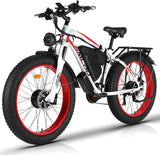 2000W Fat Tire Electric Bike 48V 22Ah 26" Mountain Ebike