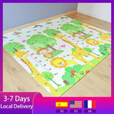 200x180cm Foldable Cartoon Baby Play Mat XPE Puzzle