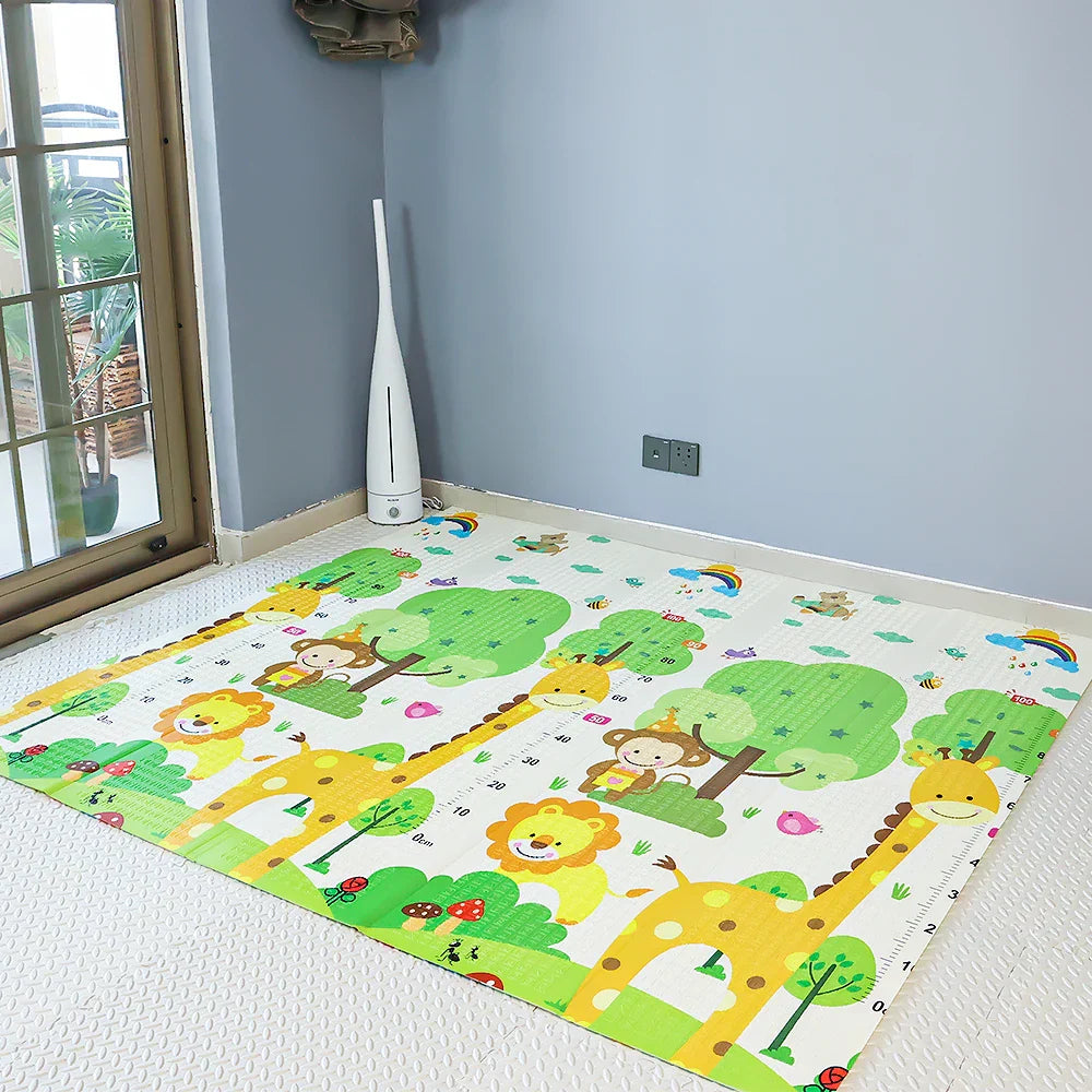 200x180cm Foldable Cartoon Baby Play Mat XPE Puzzle