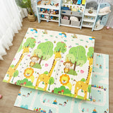 200x180cm Foldable Cartoon Baby Play Mat XPE Puzzle