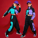 2021 Children Hip Hop Clothes Girls Jazz Street