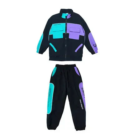 2021 Children Hip Hop Clothes Girls Jazz Street