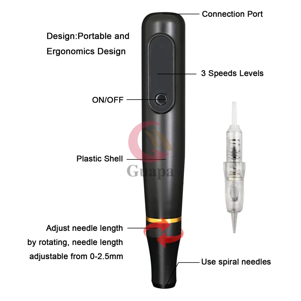 2021 Multifunctional Microshading Tattoo Pen Professional Permanent Makeup