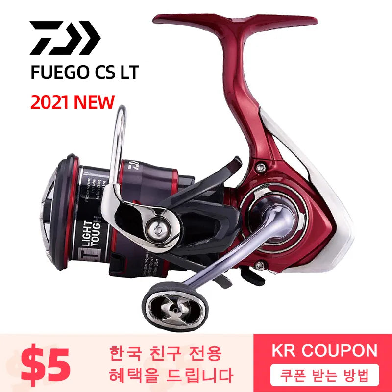 2021 NEW Daiwa Fuego CS LT Spinning Fishing