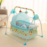 Baby Electric Cradle Bed Swing Crib Automatic Baby