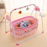 Baby Electric Cradle Bed Swing Crib Automatic Baby