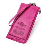 2022 Men's RFID Genuine Leather Wallet Clutch with Free Engraving