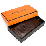 2022 Men's RFID Genuine Leather Wallet Clutch with Free Engraving