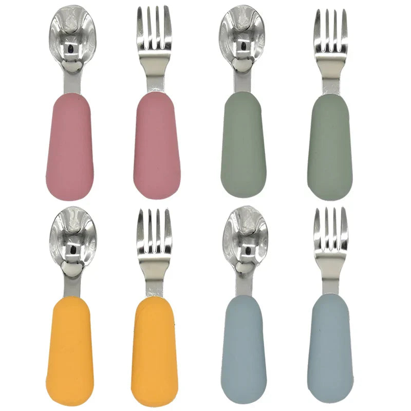 2022 New Baby Gadgets Tableware Set Children Utensil