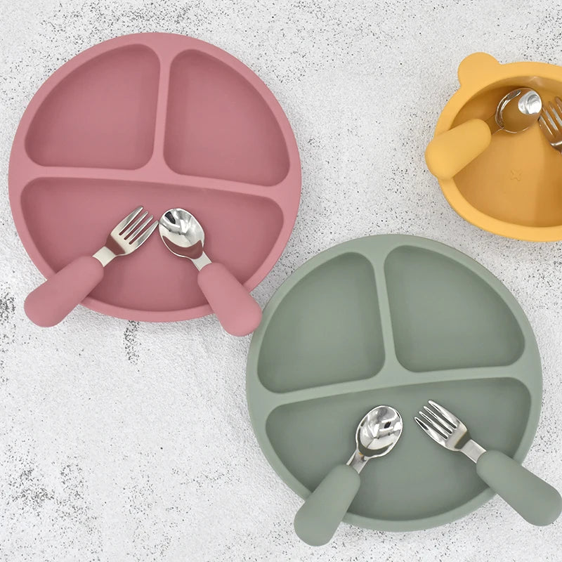 2022 New Baby Gadgets Tableware Set Children Utensil